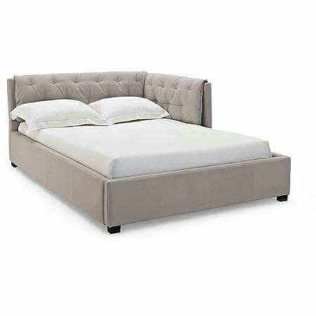 IMG_3431 سرير ناي مخمل بيج - الصورة 1