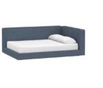 ⁦سرير ريناد كتان كحلي⁩ - الصورة ⁦3⁩