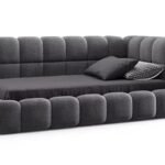 Nada'S Bed, Gray Velvet