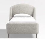 Suha Beige Linen Bed