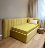 سرير سولا مخمل – فخامة وأناقة لغرفة النوم - سمبل هوم