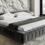 سرير تنجيد مودرن - مستلزمات المنزل - سيمبل هوم