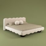 سرير شانيل فاخر - سرير كبير - الآسرة -سرير نفرين - سيمبل هوم