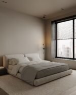 سرير درس كتان بيج - الصورة 3