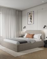 ⁦سرير إنتان شانيل رمادي⁩ - الصورة ⁦3⁩