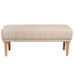Puff Ying Linen Beige - Image 2