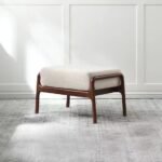 Nottingham Beige Linen Puff