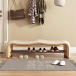 بوف ألبي مخمل بيج