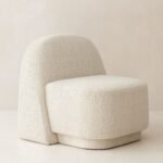 كرسي بينوس كتان بيج