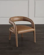 Cambar Brown Leather Chair