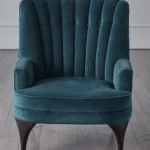 كرسي كولمار مخمل أخضر