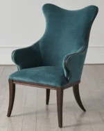 ⁦كرسي سور مخمل أخضر⁩ - الصورة ⁦3⁩