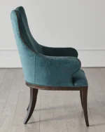 ⁦كرسي سور مخمل أخضر⁩ - الصورة ⁦4⁩