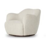 Brun Chanel Beige Swivel Chair