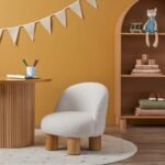 Gentle Chanel Beige Children'S Chair