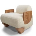 Chanel Turquoise Beige Chair