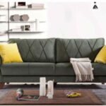 Dalhonden Green Velvet Sofa