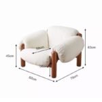 Sartreville Chanel Beige Chair - Image 2