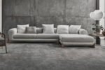 L-Shaped Sofa, Chanel Beige
