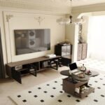 طاولة قهوة خشب متعددة الوظائف بسطح قابل للرفع وتخزين مخفي