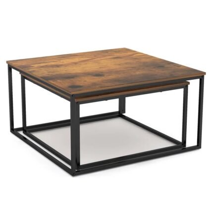 طقم طاولات قهوة متداخلة Wymore بتصميم مودرن