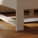 طاولة قهوة مربعة بتصميم أخدود أناقة عصرية ووظائف عملية