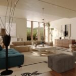 طاولة قهوة مربعة بتصميم أخدود أناقة عصرية ووظائف عملية