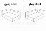 ⁦أريكة زاد مخمل رصاصي⁩ - الصورة ⁦4⁩