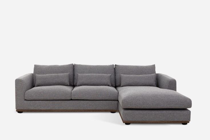 IMG_0966 L-Shaped Sofa, Linen Trim - Image 1