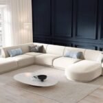 كنب حرف U أرتي مخمل