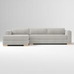Charisma Linen L-Shaped Sofa - Image 2