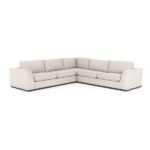 كنب زاوية ميتاليك كتان