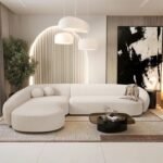 Midnight Chanel L-Shaped Sofa - Image 2