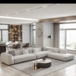 Elegant L-Shaped Sofa