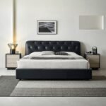 سرير بيور جلد