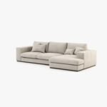 كنب حرف L سيلك