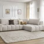 L-Shaped Sofa Indigo