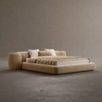 ⁦سرير جينيوس مخمل⁩ - الصورة ⁦6⁩