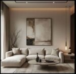 ⁦كنب حرف L فيوجين كتان⁩ - الصورة ⁦2⁩