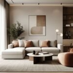 كنب حرف L نوفا كتان