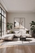 L-Shaped Sofa, Devo Linen - Image 2