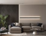 L-Shaped Sofa, Linen Crush - Image 2
