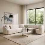 Omni Velvet Corner Sofa