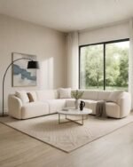 Omni Velvet Corner Sofa - Image 2