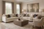 Blossom Linen Sofa Set - Image 2