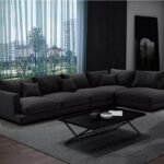 L-Shaped Sofa With Linen View