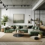 L-Shaped Velvet Smoothie Sofa - Image 2