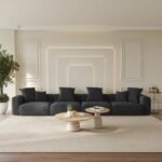 Vision Linen Sofa - Image 2