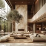 كنب حرف L بلوسوم مخمل