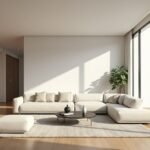 كنب حرف L برافو كتان